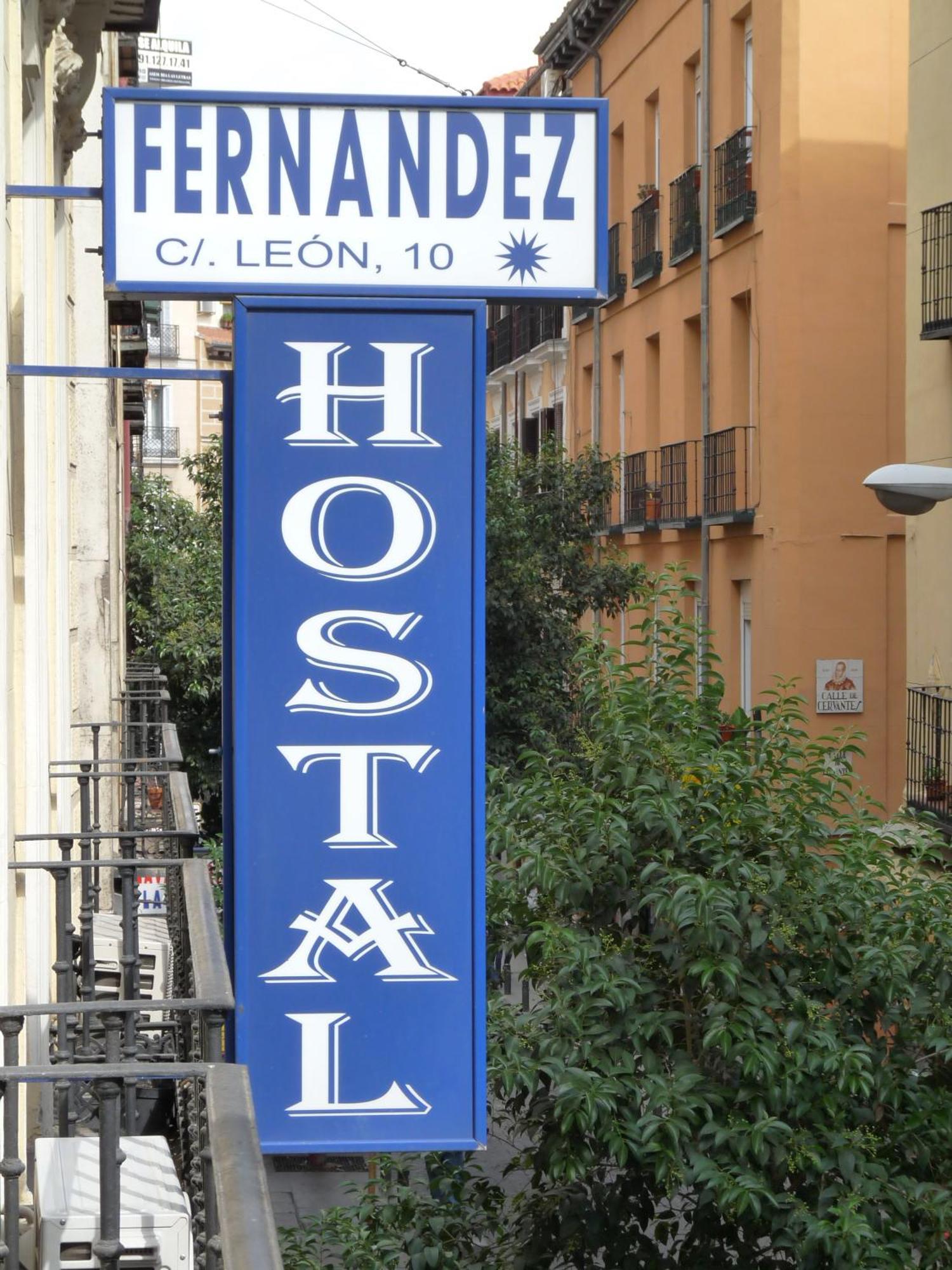 Hostal Fernandez Μαδρίτη Εξωτερικό φωτογραφία